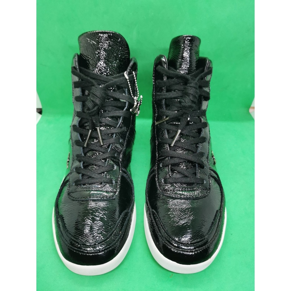 Creative Recreation Milano Hi Men's Black Shining Sneakers Size 8 High Top - Picture 11 of 16